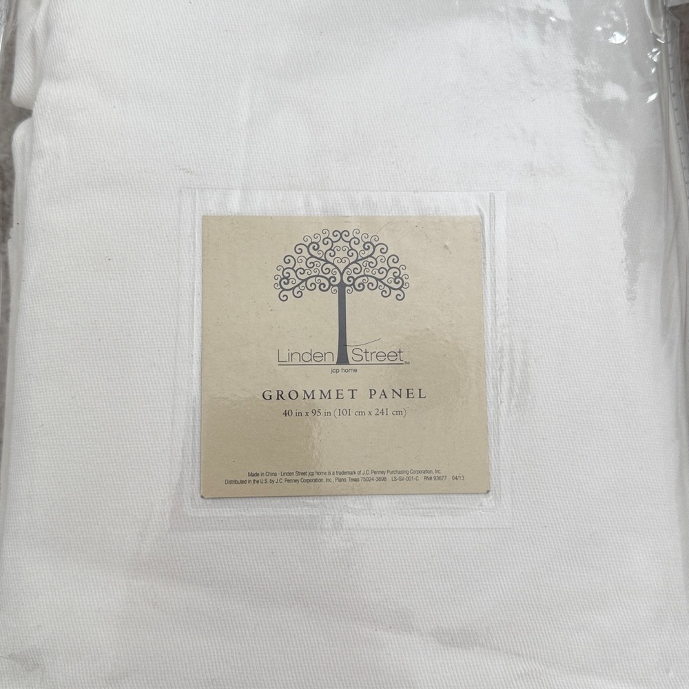 Linden street (JCPenney) grommet panel curtains